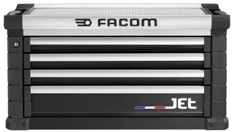 Facom jet topcase 4 laden m4 zwart - jet.c4nm4a - jet.c4nm4a