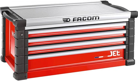Facom jet topcase 4 laden m5 rood - jet.c4m5a - jet.c4m5a