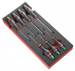 Facom modul 7 protwist® skruetrækkere på skumindlæg - modm.atxr
