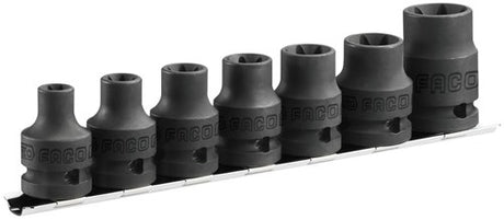 Facom set slagdop 1 2 torx e10-e24 - nstx.j7
