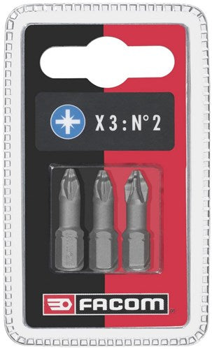 Facom sæt med 3 bit ed.102t - ed102t.j3