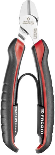 Facom sideskærer 'piano wire', belagt 16cm - 192a.16cpepb