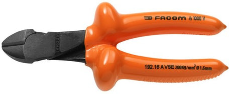 Facom sideskærer hårdtråd, isoleret 180mm - 192.18avse