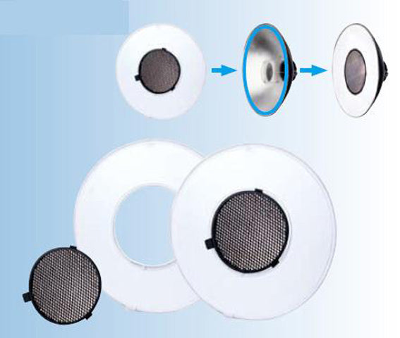 Falcon Eyes Diffuser + Grid CDH-68-3 til SR-68T