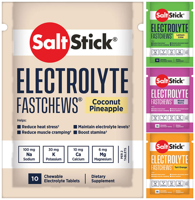 Saltstick fastchews elektrolytter tyggetabletter 10 stk.