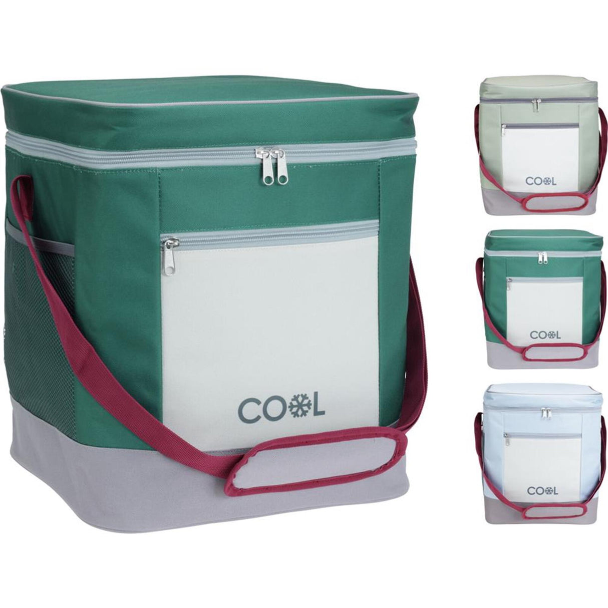 Pro strand køletaske 30 liter 31x31x37cm 3 assorteret