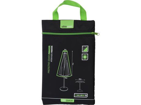 Pro havebetræk til parasol sort 175xø28xø50cm