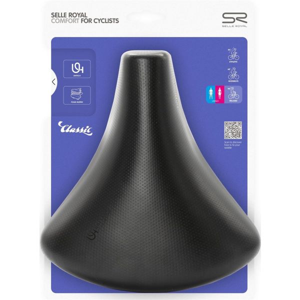 Saddle SR Classic Holland Unitech Unisex Black (MAP)