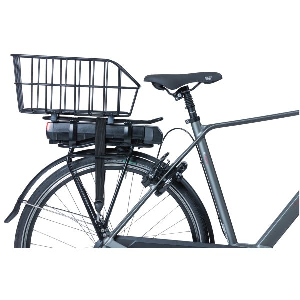 Basil Cento Alu WSL - Bagskurv - 22 liter - Matt Black