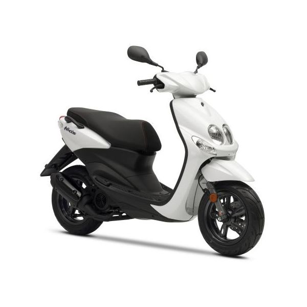 Kantpladesæt 9-delt til Yamaha Neos - fra 2008 til 2011 - 2 og 4 takts model - blank hvid