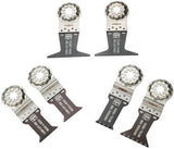Fein bedste af e-cut | starlock | træ metal | savklingesæt | 6-delt - 35222967010