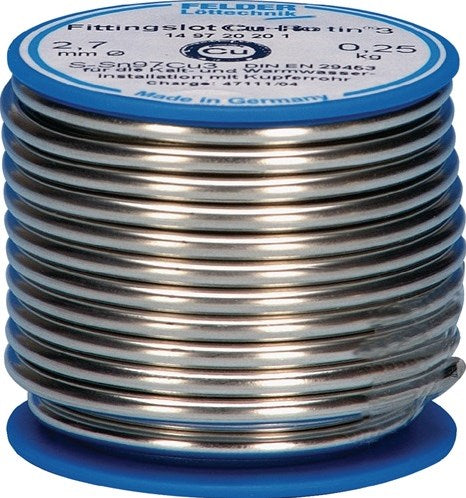 Felder fitting lodning | 2,7 mm | 250 g | s-sn97cu3 | 1 stk - 149727201 149727201