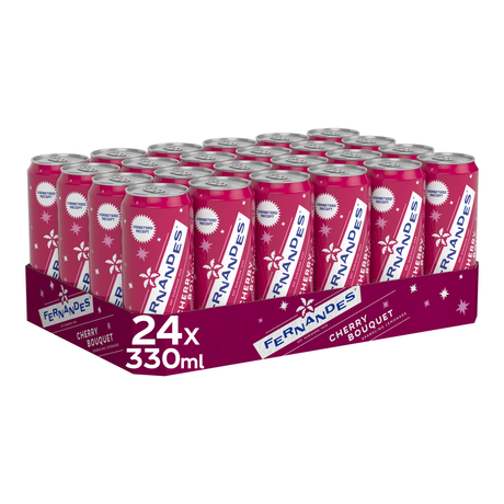 Fernandes kirsebærbuket dåse slank (24x 33cl)