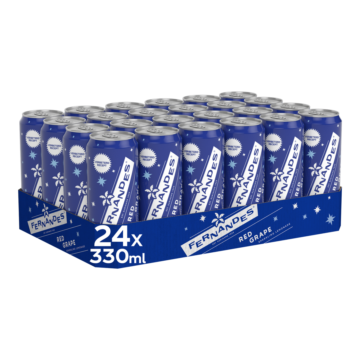 Fernandes rød druedåse (24x33cl)