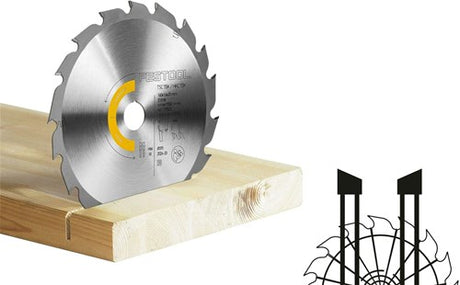 Festool accessoires cirkelzaagblad wood rip cut hw | 160x1,6x20 | pw12 - 578580