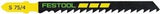 Festool tilbehør stiksavklinge s 75 4 5 | 5 stk | 486546
