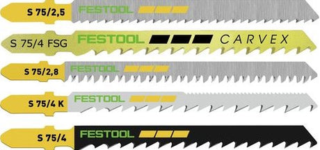 Festool tilbehør stiksavklingesæt sts-sort 25 w - 204275