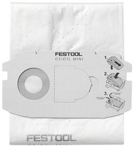 Festool tilbehør filterposer ctl mini (5x) | 498410