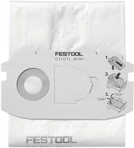 Festool tilbehør filterposer ctl mini (5x) | 498410