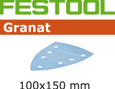 Festool tilbehør granat stf delta 7 p320 gr 100 slibeplader | 497143