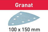 Festool tilbehør granat stf delta 7 p320 gr 100 slibeplader | 497143