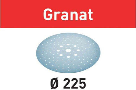 Festool tilbehør slibeskive granat | stf d225 128 | p320 | gr 5 - 205669