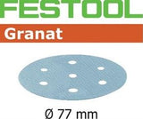 Festool tilbehør slibeskiver stf d77 6 p180 gr 50 - 497408