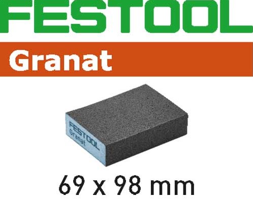 Festool tilbehør skuresvamp 69x98x26 220 gr 6 - 201083