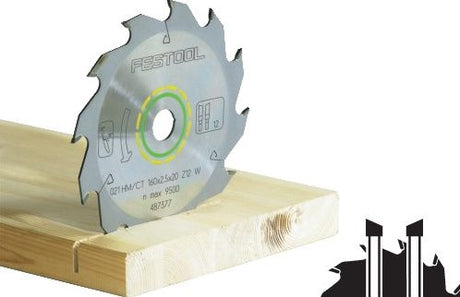 Festool accessoires standaard zaagblad 160x1,8x20 w18 - 500458