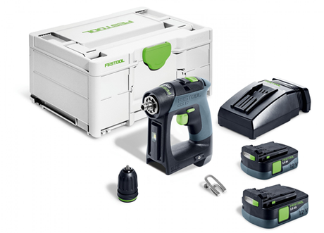 Festool akku-boremaskine cxs 12 1,5-plus - 576864