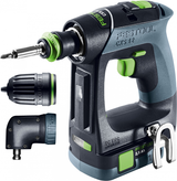 Festool cxs 12 2,5 sæt | akku bore-/skruemaskine 12v i systainer (2x 2,5ah batteri + TCL 6 hurtigoplader) - 576865