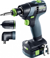 Festool akku boremaskine txs 12 2,5 sæt (2x 2,5ah batteri + oplader) - 576874