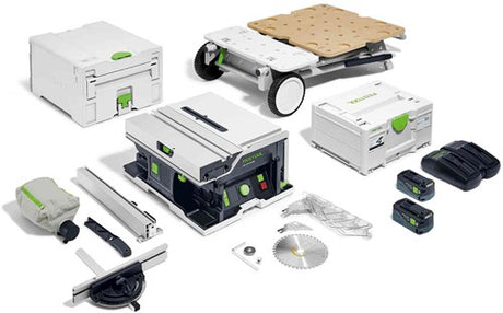 Festool akku bordsav CSC SYS 50 EBI sæt - 577379 577379