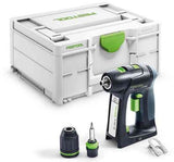 Festool c 18 li-basic akku boremaskine | uden batterier og oplader - 576434