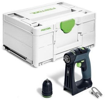 Festool cxs 18-basic akku boremaskine | uden batterier og oplader i systainer - 576882