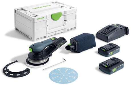 Festool etsc 2 150 4.0 i-plus akku excentersliber | inklusive kraftigt batteri – 577726