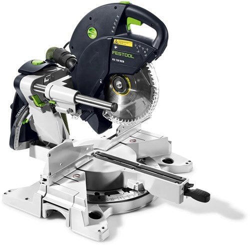 Festool crosscut træksav kapex ks 120 reb | skæredybde 120 mm | dobbelt styresøjle - 575302