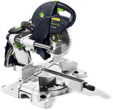 Festool crosscut træksav kapex ks 120 reb | skæredybde 120 mm | dobbelt styresøjle - 575302