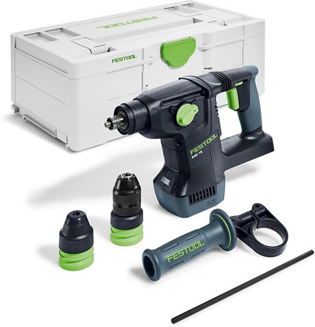 Festool khc 18 eb-basic akku kombihammer | uden batterier og oplader - 577447