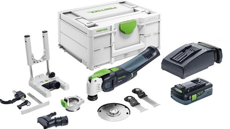 Festool OSC 18 HPC 4.0 Æggesæt Vecturo Oscillerende Akku Multi-Tool - 576593