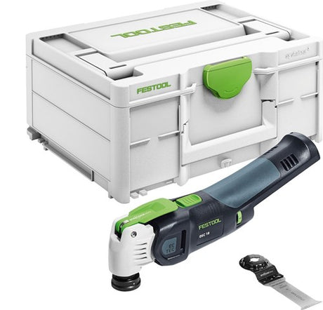 Festool OSC 18 Li E-Basic Oscillerende Akku Multi-Tool Vecturo | uden batterier og oplader - 576591