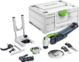 Festool OSC 18 Li E-Basic Sæt Oscillerende Akku Multi-Tool Vecturo | uden batterier og oplader - 576592
