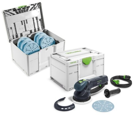 Festool ro 150 feq-sys gr rotex excentersliber + sandpapir systainer³ | 150 mm - 578257