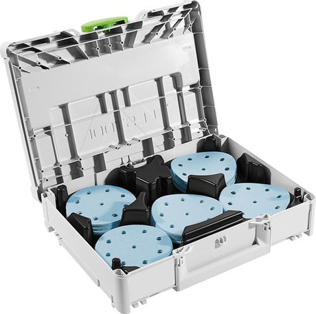 Festool sys-stf d125 gr-sæt slibende materiale systainer³ - 578193