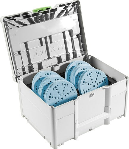 Festool sys-stf d150 gr-sæt slibende materiale systainer³ - 578192
