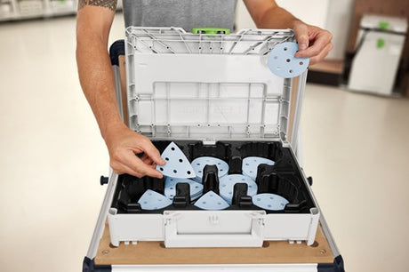 Festool sys-stf d90 v93 gr-sæt slibende materiale systainer³ - 578196