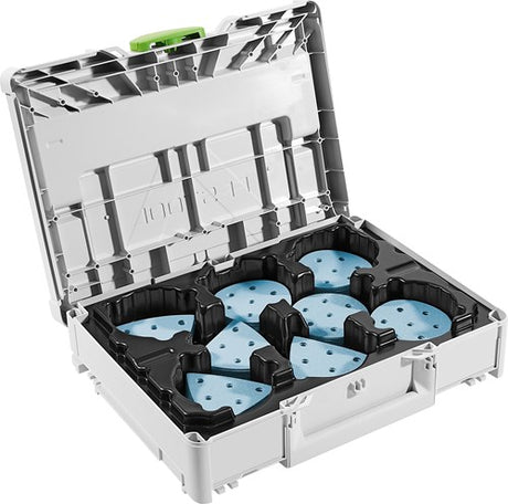Festool sys-stf d90 v93 gr-sæt slibende materiale systainer³ - 578196
