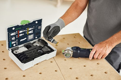 Festool tilbehør festool sys3 s 76-osc-sort 7 oscillerende savklingesæt - 578116