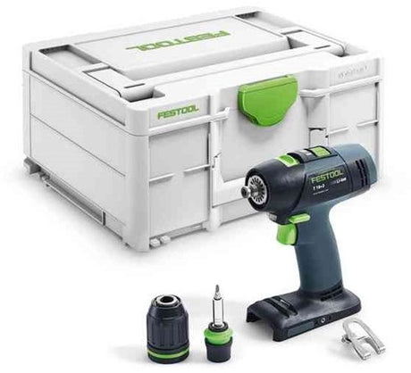 Festool akku bore-/skruemaskine T18+3-basic