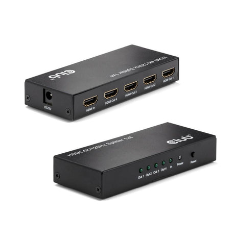 Club 3D HDMI splitter 1x > 4x HDMI 4K 120Hz (sort)